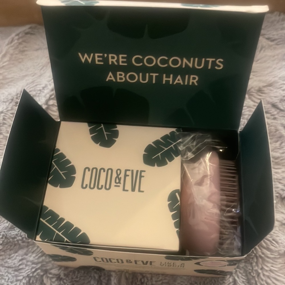 Coco & Eve Like a Virgin Hair Masque & Tangle Tamer Brush